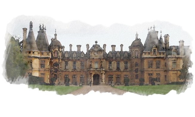 Watercolour wedding venue abbey | Kelly Chandler Consulting