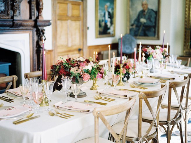 Wedding Breakfast Table Setting | Kelly Chandler Consulting