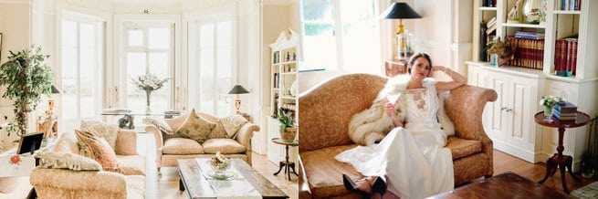 Interior room and bride at Penton Park | Kelly Chandler Consulting