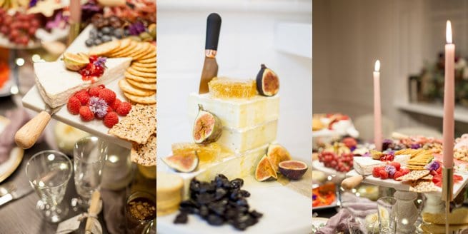 Luxury sharing table of cold meat and cheese | Kelly Chandler Consulting