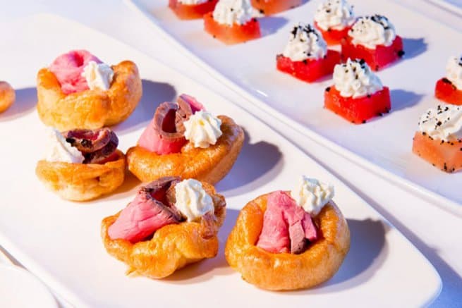 Waddesdon Manor Wedding Venue Showcase Canapes | Kelly Chandler Consulting