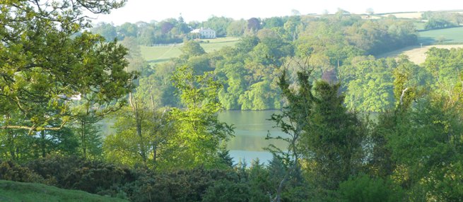 Hallsannery House from afar | Kelly Chandler Consulting