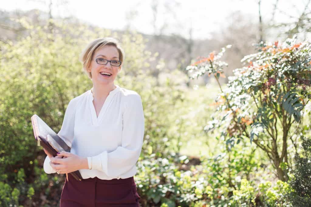 Kelly Chandler standing outdoors