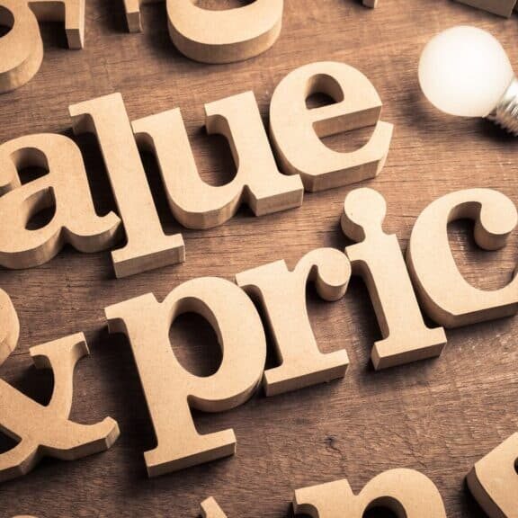 wedding venue pricing strategy involved both value and price
